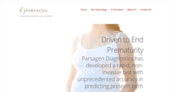 Desktop Screenshot of parsagendx.com